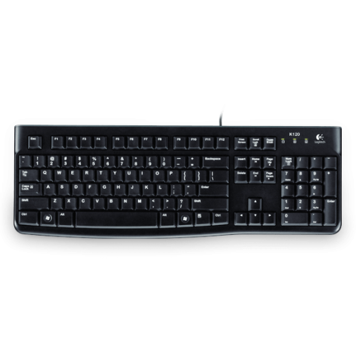 Logitech K120 Usb Keyboard With Bangla Black (920-008363)